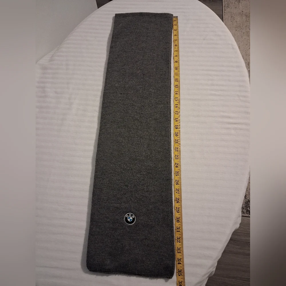Gray Scarf with Logo
